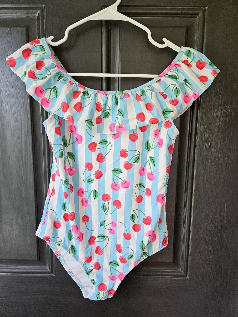 Cherry Print One Piece Swimsuit